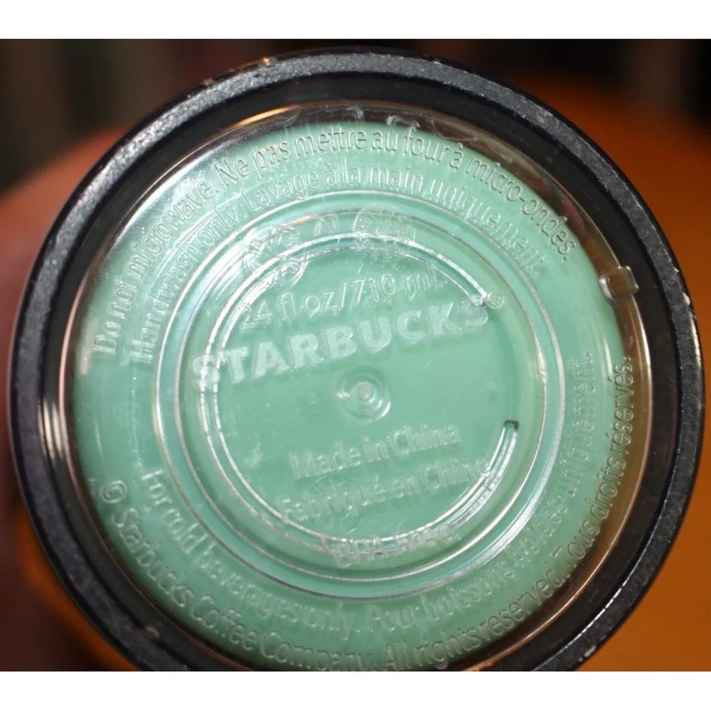 Starbucks Tropical Series Floral Hawaii Teal Tumbler 24oz 2017 Coffee Tea Cup